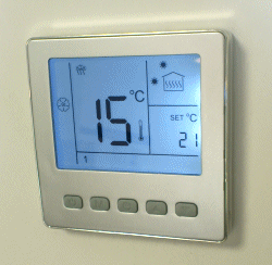 LCD-ekraaniga programmeeritavad termostaadid